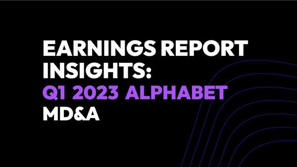 Earnings Report Insights:  Alphabet's Q1 2023 10-Q MD&A Summary + Custom Questions with LangChain and OpenAI
